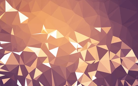 Abstract low poly background, geometry triangle, mosaic pastel color background