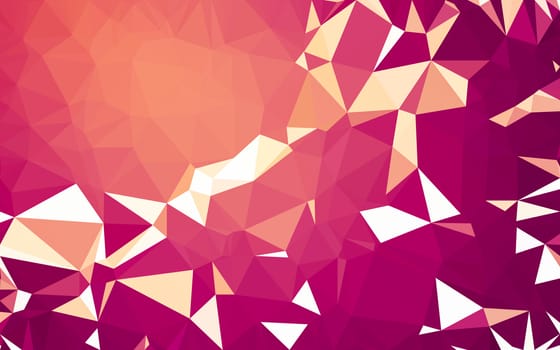 Abstract low poly background, geometry triangle, mosaic pastel color background