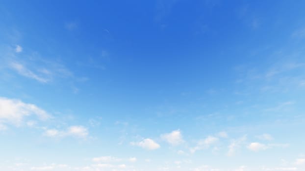 Cloudy blue sky abstract background, blue sky background with tiny clouds, 3d rendering

