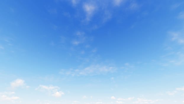 Cloudy blue sky abstract background, blue sky background with tiny clouds, 3d rendering

