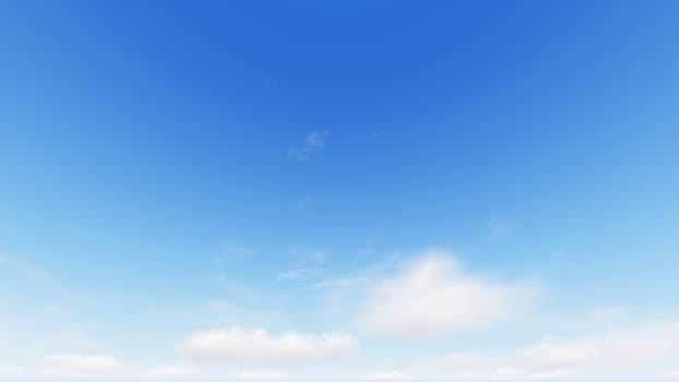 Cloudy blue sky abstract background, blue sky background with tiny clouds, 3d rendering

