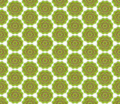 background green brown floral textile pattern