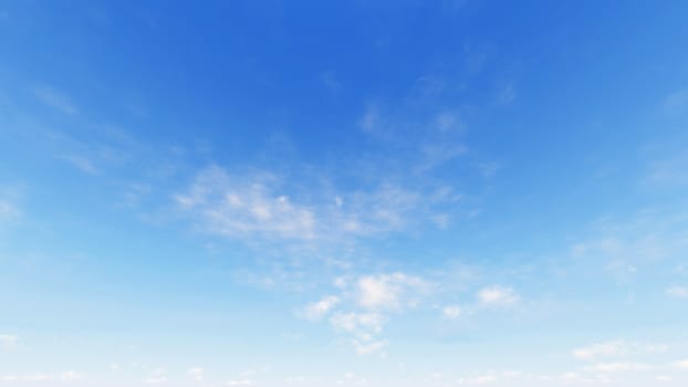 Cloudy blue sky abstract background, blue sky background with tiny clouds, 3d rendering

