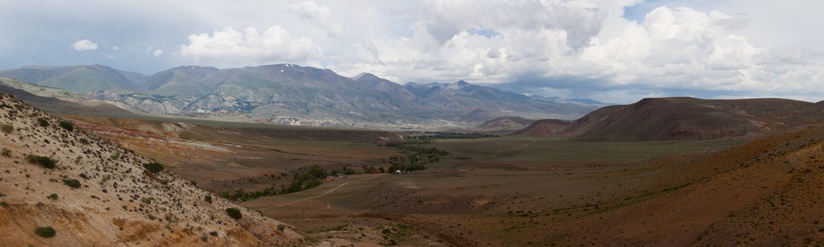 Altai mountains. Beautiful highland landscape. Russia. Siberia