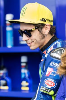 MELBOURNE, AUSTRALIA – OCTOBER 22:  Valentino Rossi (ITA) riding the #46 Movistar Yamaha MotoGP's Yamahaduring the 2016 Michelin Australian Motorcycle Grand Prix  at 2106 Michelin Australian Motorcycle Grand Prix , Australia on October 21 2016. Photo: Dave Hewison