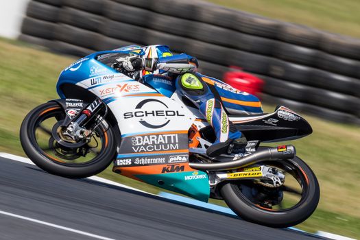 MELBOURNE, AUSTRALIA – OCTOBER 23: MotoGP warm-up during during the 2016 Michelin Australian Motorcycle Grand Prix  at 2106 Michelin Australian Motorcycle Grand Prix , Australia on October 23 2016. Photo: Dave Hewison