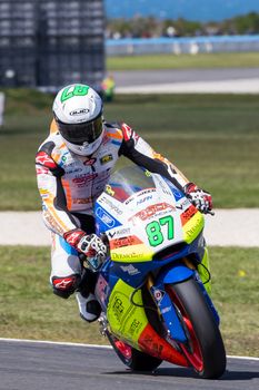 MELBOURNE, AUSTRALIA – OCTOBER 23: MotoGP warm-up during during the 2016 Michelin Australian Motorcycle Grand Prix  at 2106 Michelin Australian Motorcycle Grand Prix , Australia on October 23 2016. Photo: Dave Hewison