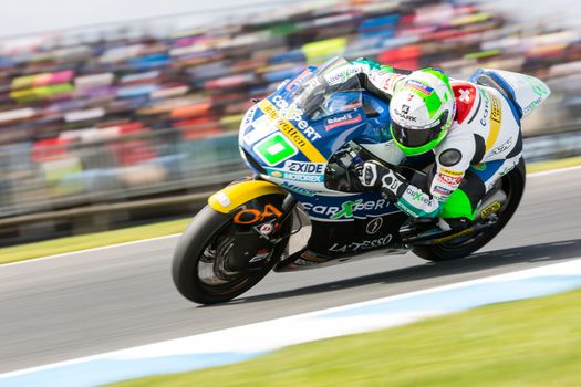 MELBOURNE, AUSTRALIA – OCTOBER 23: Lukey Heights during the 2016 Michelin Australian Motorcycle Grand Prix  at 2106 Michelin Australian Motorcycle Grand Prix , Australia on October 23 2016. Photo: Dave Hewison