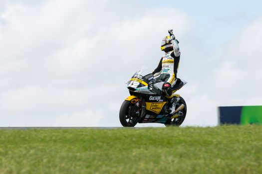 MELBOURNE, AUSTRALIA – OCTOBER 23: Lukey Heights during the 2016 Michelin Australian Motorcycle Grand Prix  at 2106 Michelin Australian Motorcycle Grand Prix , Australia on October 23 2016. Photo: Dave Hewison