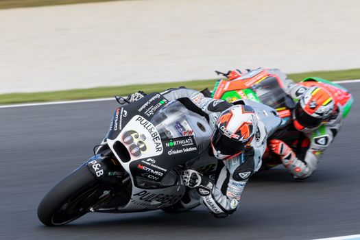 MELBOURNE, AUSTRALIA – OCTOBER 23: Yonny Hernandez (COL) riding the #68 Aspar MotoGP Team's Ducati  during the 2016 Michelin Australian Motorcycle Grand Prix  at 2106 Michelin Australian Motorcycle Grand Prix , Australia on October 23 2016. Photo: Dave Hewison