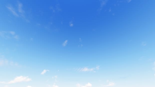 Cloudy blue sky abstract background, blue sky background with tiny clouds, 3d rendering

