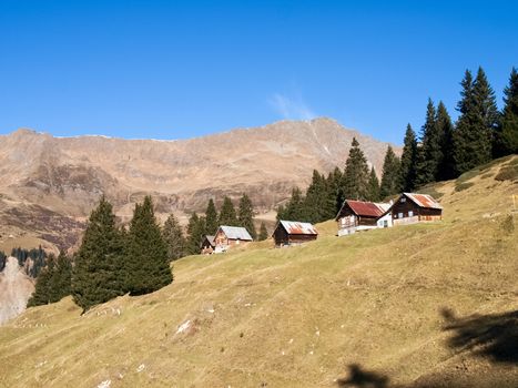 Foisc Quinto, Switzerland: Hiking in the mountains of the Lepontine Alps with views of the Leventina valley.