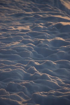 fresh snow cover background, cold winter day