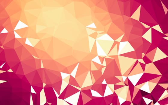 Abstract low poly background, geometry triangle, mosaic pastel color background