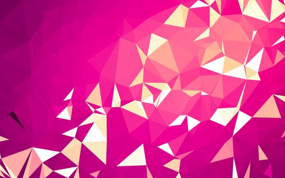 Abstract low poly background, geometry triangle, mosaic pastel color background