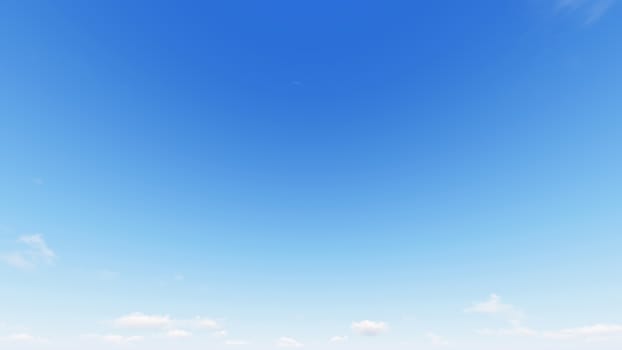 Cloudy blue sky abstract background, blue sky background with tiny clouds, 3d rendering

