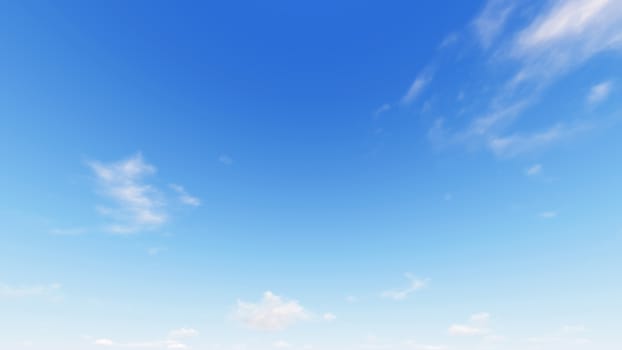 Cloudy blue sky abstract background, blue sky background with tiny clouds, 3d rendering

