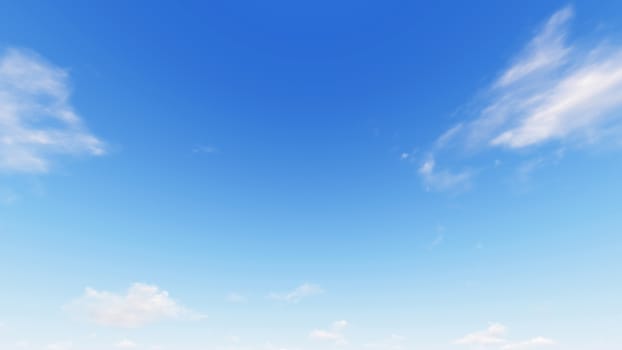 Cloudy blue sky abstract background, blue sky background with tiny clouds, 3d rendering

