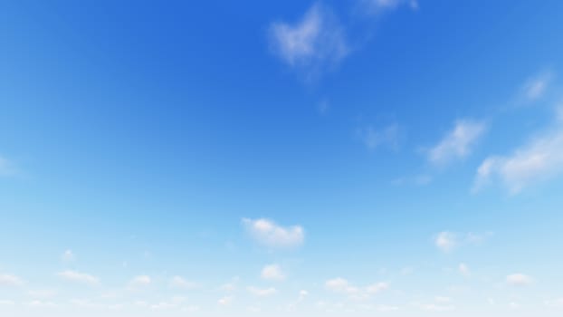 Cloudy blue sky abstract background, blue sky background with tiny clouds, 3d rendering

