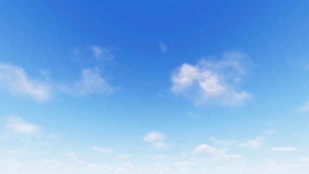 Cloudy blue sky abstract background, blue sky background with tiny clouds, 3d rendering

