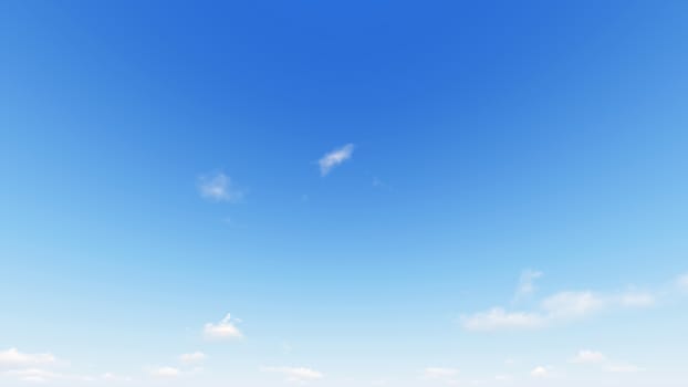 Cloudy blue sky abstract background, blue sky background with tiny clouds, 3d rendering

