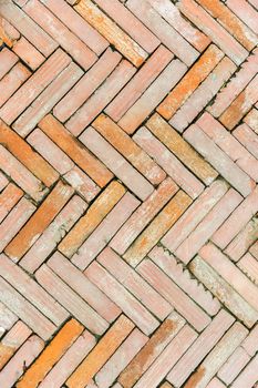 grunge brick walkway background texture