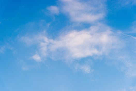 blue sky with clouds background