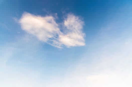 blue sky with clouds background