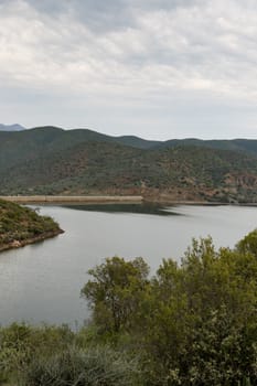 Body of water in Calitzdorp on a cloudy day.