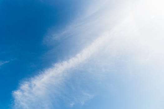 blue sky with clouds background