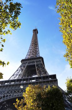 Eiffel Tower in Paris, France