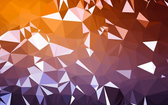 Abstract low poly background, geometry triangle, mosaic pastel color background