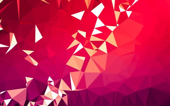 Abstract low poly background, geometry triangle, mosaic pastel color background