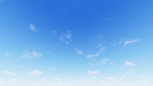 Cloudy blue sky abstract background, blue sky background with tiny clouds, 3d rendering

