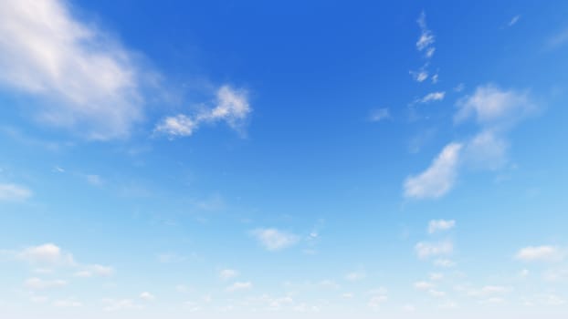 Cloudy blue sky abstract background, blue sky background with tiny clouds, 3d rendering

