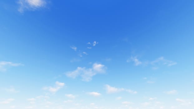 Cloudy blue sky abstract background, blue sky background with tiny clouds, 3d rendering

