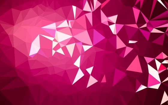 Abstract low poly background, geometry triangle, mosaic pastel color background