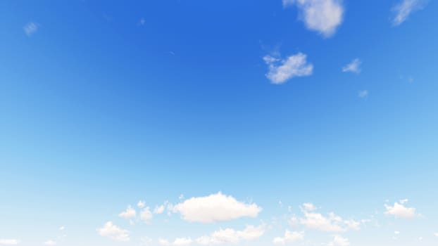 Cloudy blue sky abstract background, blue sky background with tiny clouds, 3d rendering

