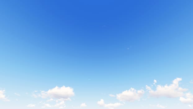 Cloudy blue sky abstract background, blue sky background with tiny clouds, 3d rendering

