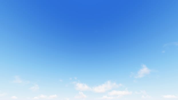 Cloudy blue sky abstract background, blue sky background with tiny clouds, 3d rendering

