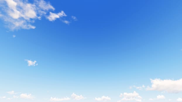 Cloudy blue sky abstract background, blue sky background with tiny clouds, 3d rendering

