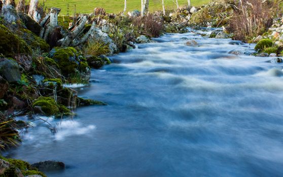 Running river in Norway