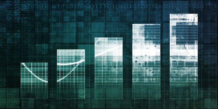 Technology Concept and Business Forecast as Concept