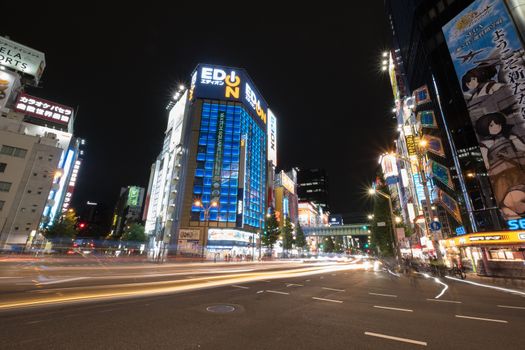 TOKYO JAPAN October 10,2016 - Akihabara is a major shopping area for electronic,computer,anime and games