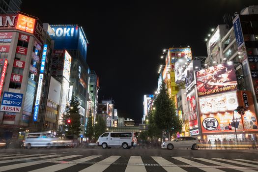 TOKYO JAPAN October 10,2016 - Akihabara is a major shopping area for electronic,computer,anime and games