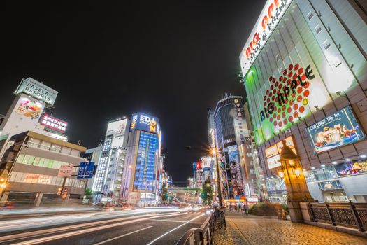 TOKYO JAPAN October 10,2016 - Akihabara is a major shopping area for electronic,computer,anime and games