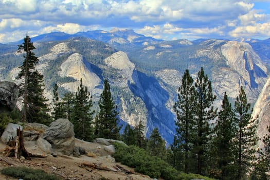 Yosemite National Park in California. United States of America