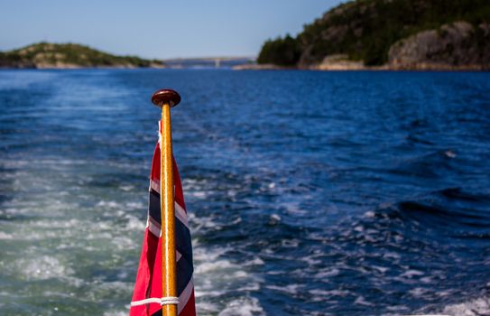 Boat trip in the summer