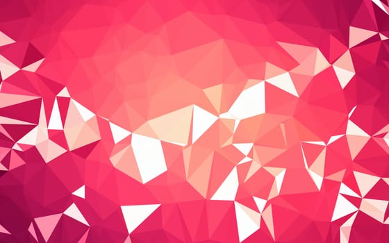 Abstract low poly background, geometry triangle, mosaic pastel color background