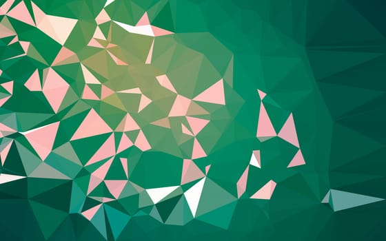 Abstract low poly background, geometry triangle, mosaic pastel color background